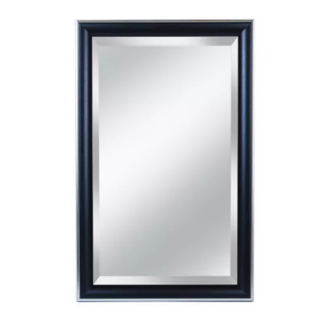 Cypress Black/Silver Framed Beveled - Picture 3 of 12